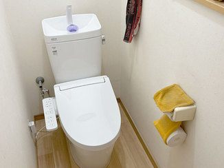 トイレリフォーム 水漏れを解消した、安心して使用できるトイレ